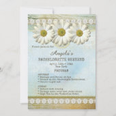 Bachelorette Weekend Programme Invitation Modèle (Devant)