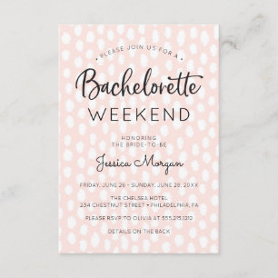 Bachelorette Weekend Route Rustiek Roze Kaart