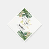 Bachelorette Weekend Servetten | Tropische Ringen (Hoek)