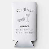 Bachelorette-weekendfeest bruid strand (Voorkant)