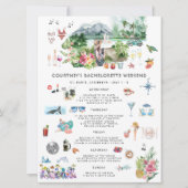 Bachelorette-weekendprogramma | Saint Barthelemy Kaart (Voorkant)