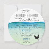 Bachelorette Weekenduitnodiging bestemming Kaart (Voorkant)