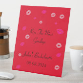 bachelorettepartijteken reclamebord met voetstuk (Insitu)