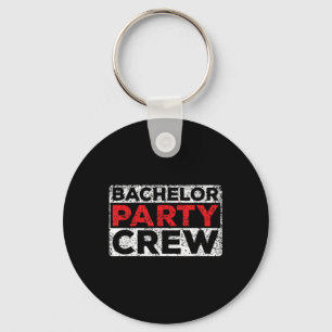 Bachelorfeest Crew Bruid Bruidegom Team _2 Sleutelhanger