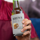 Bachelorfeest met drankjes voor de grote dag blikjeskoeler