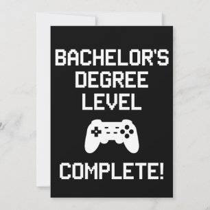 Bacheloropleiding niveau voltooid gamen Gamer Kaart