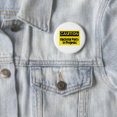 Bachelorpartij in behandeling ronde button 5,7 cm (In situ)