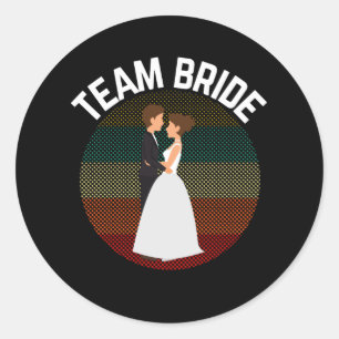 Bachelorpartij Ronde Sticker