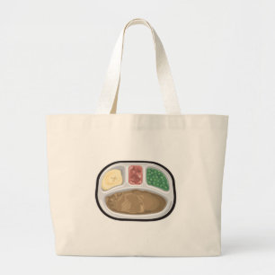 Bachelor's Dinner Tv Frozen Entree Grote Tote Bag