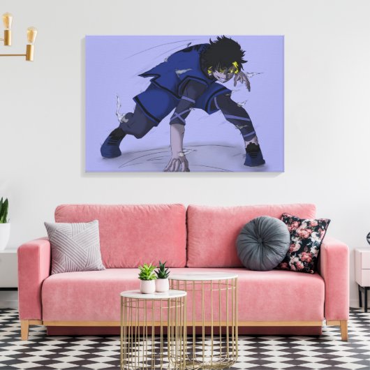 bachira meguru  canvas afdruk (Insitu (Woonkamer))