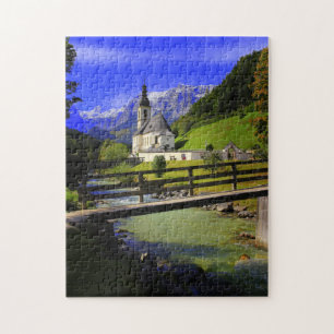 Bachkerk Duitsland. Legpuzzel