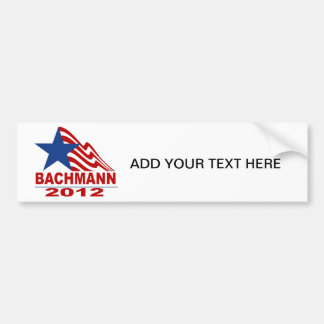 Bachmann voor President 2012 Bumpersticker