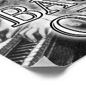 Back Bach Off Funny Poster Signal Musique Classiqu (Coin)