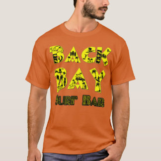 BACK BAY Surf Bar geel T-shirt