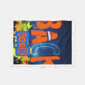 “back Door Chemistry” Design Chiffon Top  Fleece Deken (Voorkant (Horizontaal))