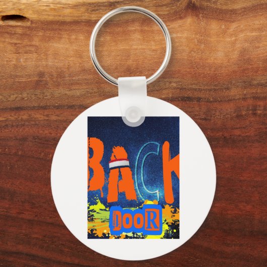 “back Door Chemistry” Design Chiffon Top  Sleutelhanger (Voorkant)