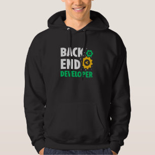 Back-end Developer Code Coder Programmeur Gezegden Hoodie