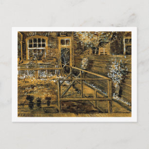 Back Garden of Sien's Moederhuis, Den Haag Briefkaart