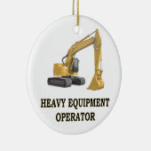 BACK HOE KERAMISCH ORNAMENT (Rechts)