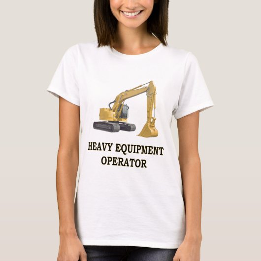 BACK HOE T-SHIRT (Voorkant)