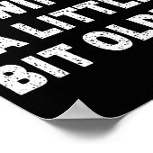 (back) I Like My Wife A Little Bit Older Funny Wif Poster (Hoek)