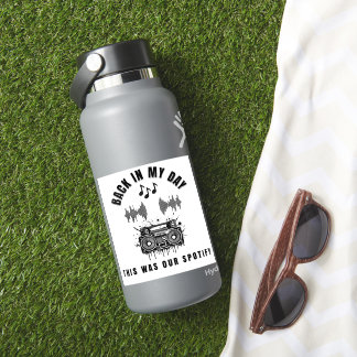 Back in My Day This was Our Spotify Sticker