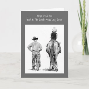 Back In The Saddle beroemd gemaakt door Get Well:  Kaart