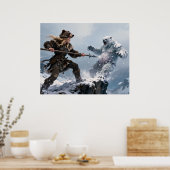 Back Off Poster (Keuken)