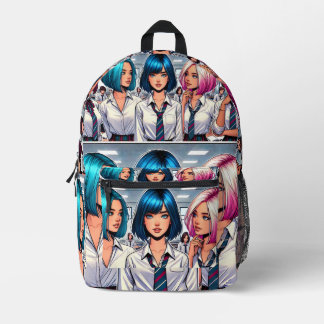 Back Pack Comic 1 Bedrukte Rugzak