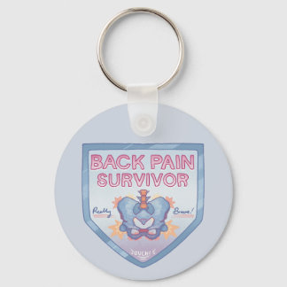Back Pain Survivor Sleutelhanger