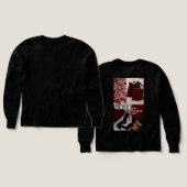 BACK PRINTED HOODIE (Voorkant /achterkant)