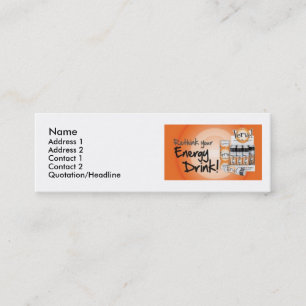 back_rethink, Naam, Adres 1, Adres 2, Conta.. Mini Visitekaartje