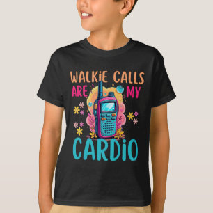 Back School Psycholoog Aba Speed Walkie Gesprekken T-shirt