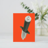 BACK STABBER BRIEFKAART (Staand voorkant)