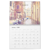 Back Streets van de Wereld Fijnkunst Kalender (Jan 2027)