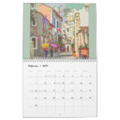 Back Streets van de Wereld Fijnkunst Kalender (Feb 2027)