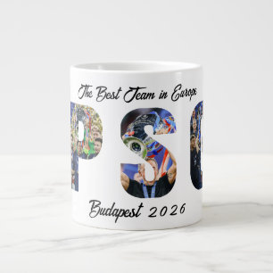 Back To Back Kampioenen Gepersonaliseerde Paris PS Extra Grote Beker