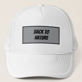 "Back to Nature Mode Trucker Pet