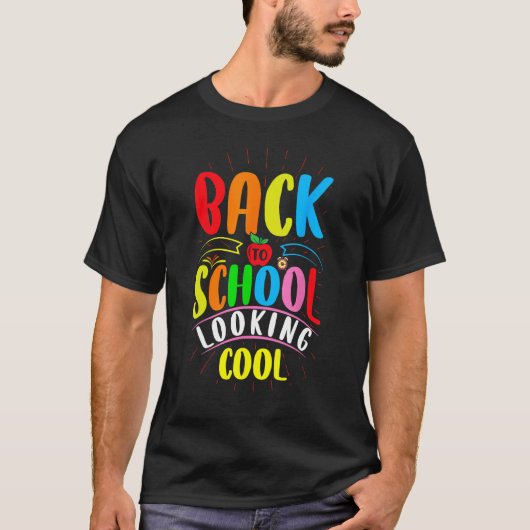 Back To School 1st First Day Back To School T-shirt (Voorkant)