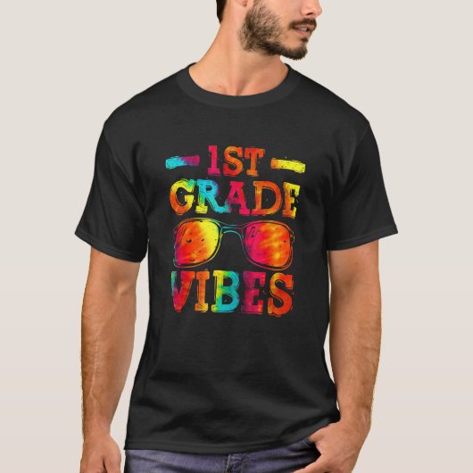 Back To School 1st Grade Vibes    First Day Teache T-shirt (Voorkant)