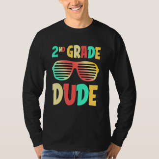 Back To School 2nd Grade Dude First Day Of School  T-shirt