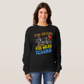 Back To School 5th Grade Teacher Fifth Grade Teach Trui (Voorkant volledig)