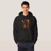Back To School 5th Grade Vibes First Day Of Teache Hoodie (Voorkant volledig)