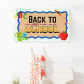 Back to School Banners Signs School Event Poster (Insitu)