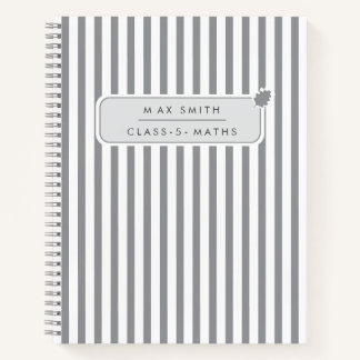 Back to School Days kids custom Spiral Notebook Notitieboek