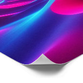 Back to School Dream Neon Desert Scene Poster (Hoek)