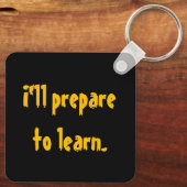 BACK TO SCHOOL EXCITEMENT! SLEUTELHANGER (Achterkant)