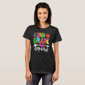 Back To School First Day Of 2nd Grade Squad Teache T-shirt (Voorkant volledig)