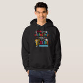 Back to School Goodbye Kindergarten Hello 1st Grad Hoodie (Voorkant volledig)