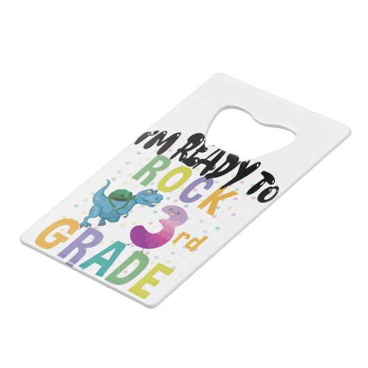 Back to School I'm Ready To Crush 3Grade Dino (Devant Angle)